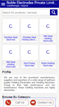 Mobile Screenshot of nobleelectrodes.com